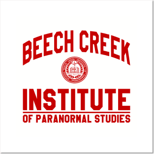 Beech Creek Institute Seal (Red Ink) Posters and Art